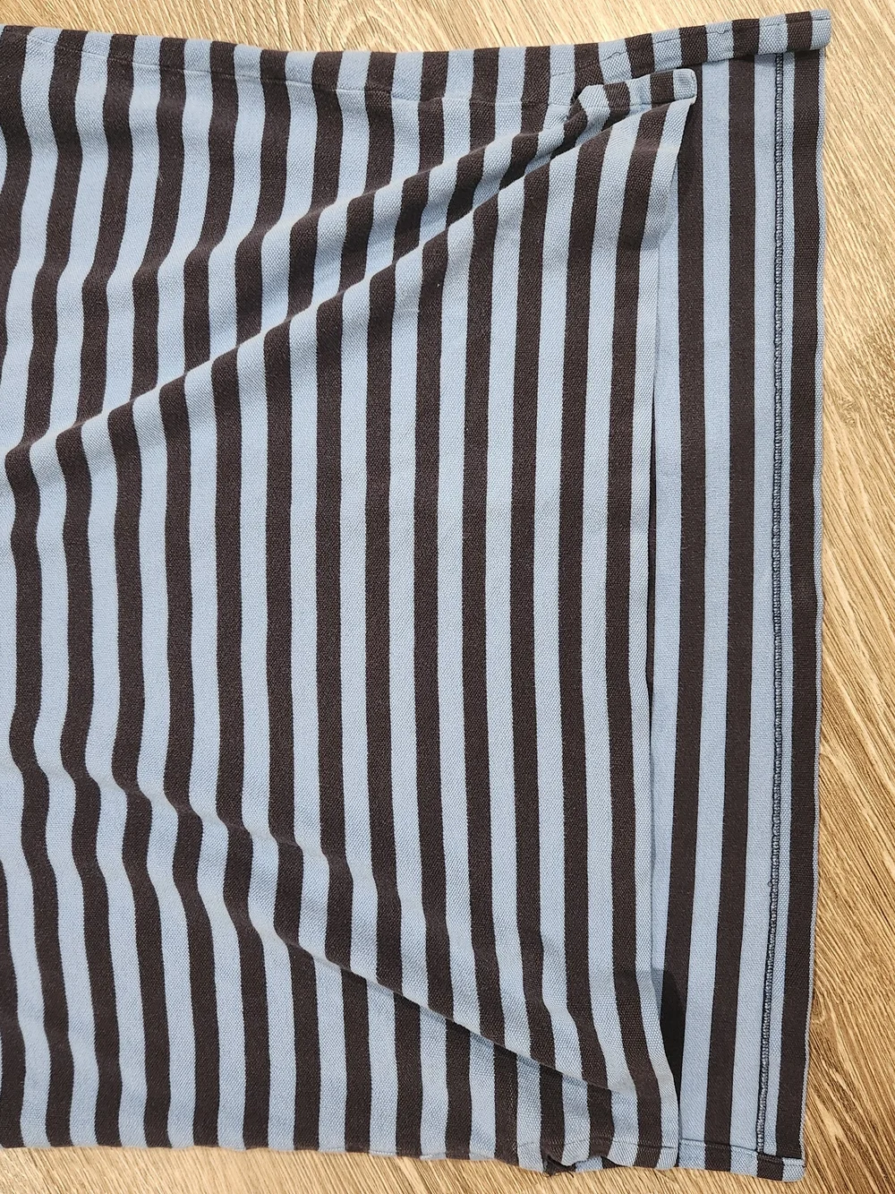 Ralph Lauren XL Striped Short-Sleeve Polo in Light Blue and Dark blue